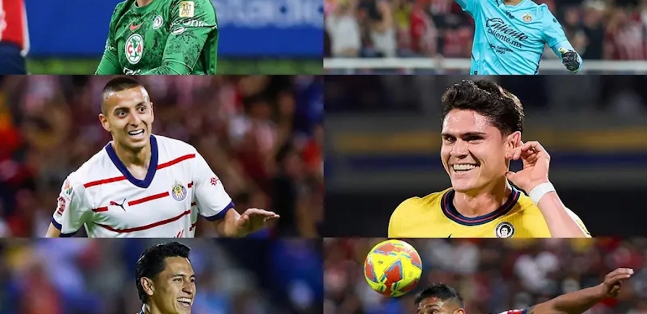 América y Chivas son base de la Selección Mexicana