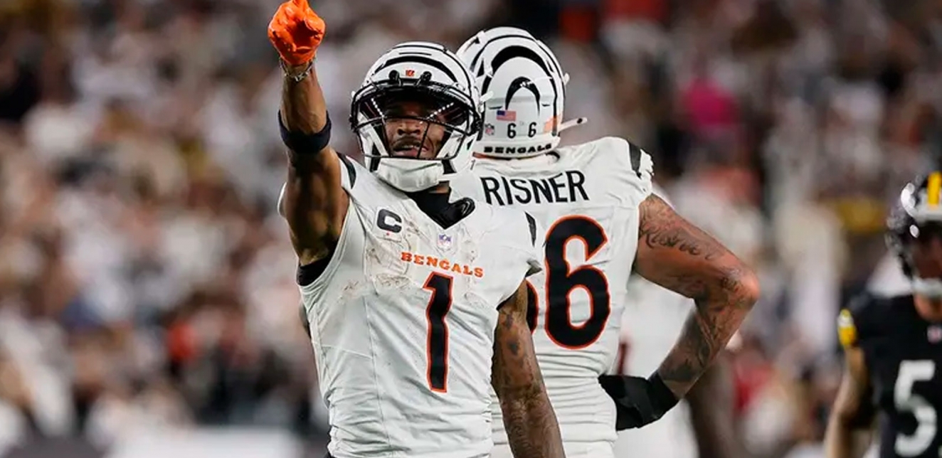Bengals sorprenden y rompen la mala racha ante Steelers