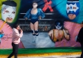 Rinden homenaje a Crazy 33 con mural que celebra su legado en la lucha libre juarense