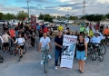 Familias pedalean por la paz en Ciudad Juárez