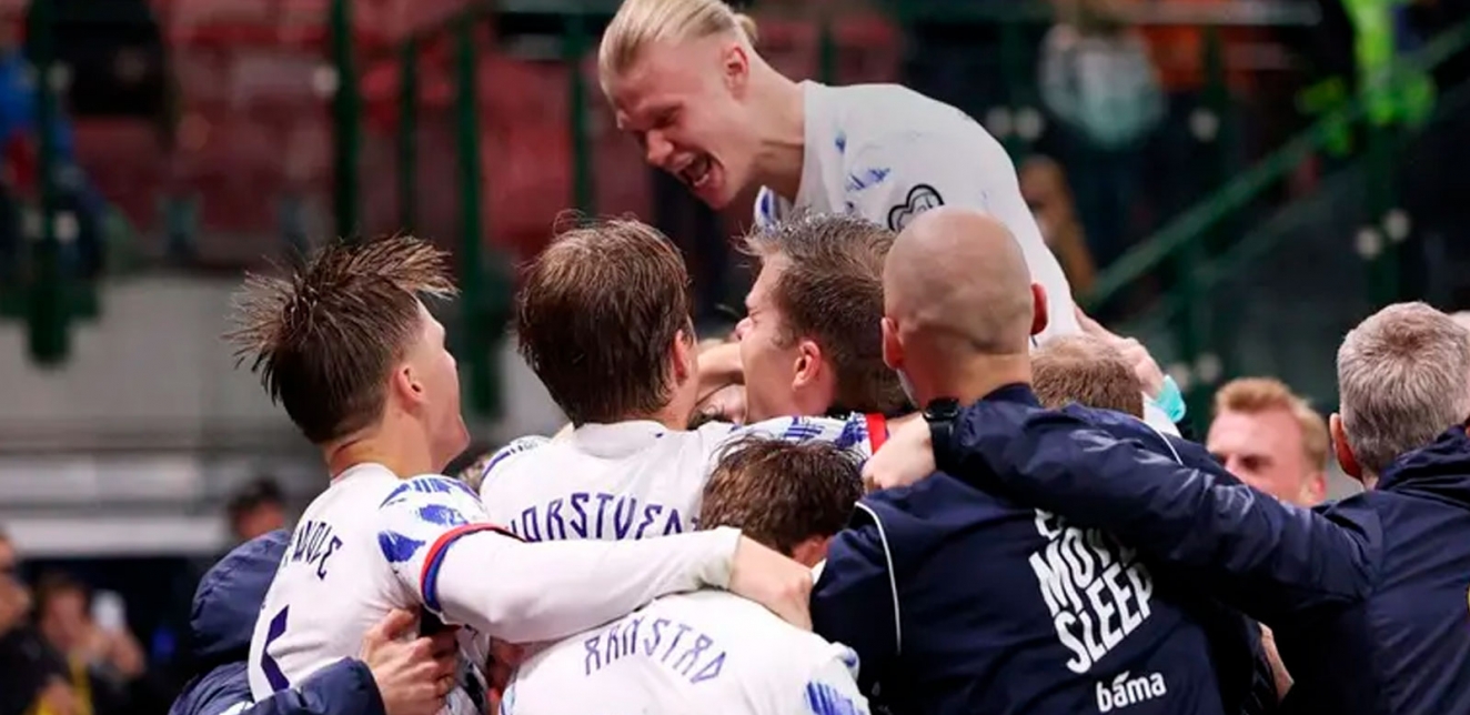 Noruega aplasta a Italia y vuelve a un Mundial tras 28 años